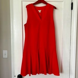 J Crew dress in red, size 6